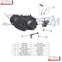 Moteur EURO4 Dax Skyteam Skymax 125cc Bilder 2 Moteur EURO4 Dax Skyteam Skymax 125cc Bilder 2