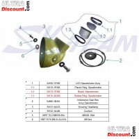 Compteur de vitesse LCD pour Dax Skyteam Skymax 50-125cc Euro4 Bilder 4