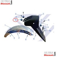 Silent bloc support de phare pour Skymini Skyteam 50-125cc Bilder 2 Silent bloc support de phare pour Skymini Skyteam 50-125cc Bilder 2