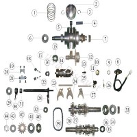 Rondelle pour écrou pignon de transmission Shineray 300 STE - ST-4 Bilder 2 Rondelle pour écrou pignon de transmission Shineray 300 STE - ST-4 Bilder 2