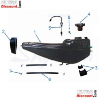 Caoutchouc inférieur du réservoir pour Dax Skymax Skyteam Bilder 1 Caoutchouc inférieur du réservoir pour Dax Skymax Skyteam Bilder 1