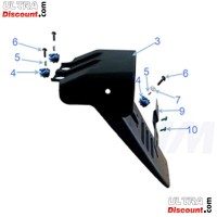 Support plaque d'immatriculation arrière V-Raptor Skyteam Bilder 1 Support plaque d'immatriculation arrière V-Raptor Skyteam Bilder 1