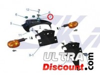 Silent bloc pour support de feu arrière Skyteam PBR Bilder 1