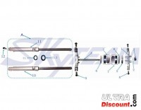 Joint spy pour amortisseurs avant Skyteam V-RAPTOR Bilder 1