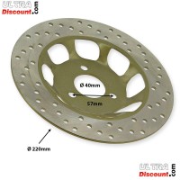 Disque de Frein Avant 220mm pour Skyteam Skymax Pro Bilder 1 Disque de Frein Avant 220mm pour Skyteam Skymax Pro Bilder 1