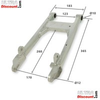 Bras oscillant Aluminium Tuning pour Monkey - Gorilla (+16cm) Bilder 1