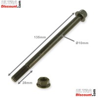 Axe de Bras Oscillant pour Dax Skyteam de 50cc à 125cc (130mm) Bilder 1