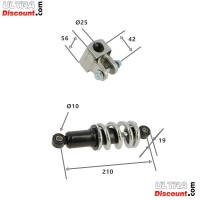 Bras Oscillant Tuning Alu Monobloc pour Monkey - Gorilla Bilder 2 Bras Oscillant Tuning Alu Monobloc pour Monkey - Gorilla Bilder 2
