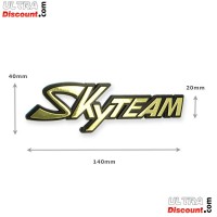 Logo SkyTeam autocollant en plastique pour réservoir V-Raptor Bilder 1 Logo SkyTeam autocollant en plastique pour réservoir V-Raptor Bilder 1