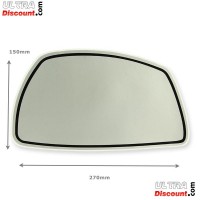 Autocollant GRIS pour réservoir Skymini (gauche) Bilder 1 Autocollant GRIS pour réservoir Skymini (gauche) Bilder 1