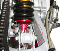 Dirt Bike 125cc verte Bilder 1