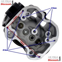 Culasse pour Moteur de Quad Bashan 250cc (Noire, BS250S-11) Bilder 1