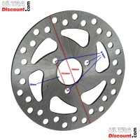 Disque de Frein 120mm pour Pocket Bike (Type 2) pour pocket scooter Bilder 1
