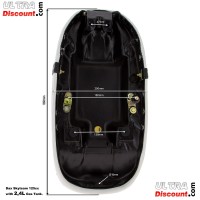 Selle Blanche ivoire pour Dax Skyteam 50cc à 125cc (2,4L) Bilder 1 Selle Blanche ivoire pour Dax Skyteam 50cc à 125cc (2,4L) Bilder 1