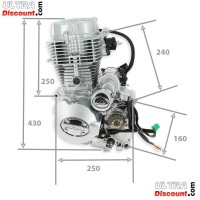 Moteur Dirt Bike Lifan 250cc 167FMM Bilder 5