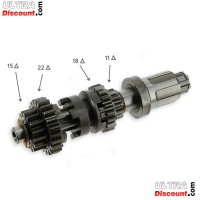 Arbre primaire de boite à vitesse moteur Quad Shineray 200cc STIIE Bilder 1 Arbre primaire de boite à vitesse moteur Quad Shineray 200cc STIIE Bilder 1