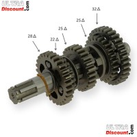 Pignonerie de boite a vitesse Quad Shineray 250cc ST-9E (type 1) Bilder 1 Pignonerie de boite a vitesse Quad Shineray 250cc ST-9E (type 1) Bilder 1