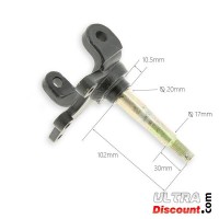 Fusée de direction droite Noire pour quad Bashan 300cc (BS300S-18) Bilder 2