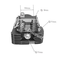 Culasse pour moteur de quad Bashan 300cc (BS300S-18) Bilder 1