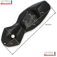 Carenage Pocket bike 47-49cc (Noir) Bilder 1