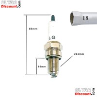 Bougie LG d'origine pour Quad Spy Racing 250F3 Bilder 1 Bougie LG d'origine pour Quad Spy Racing 250F3 Bilder 1