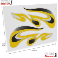 Autocollants pour Quad Shineray 200cc Jaune Bilder 1 Autocollants pour Quad Shineray 200cc Jaune Bilder 1
