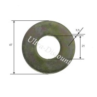 Rondelles 47x20x3 de train arrière pour Quad Shineray 250 STXE Bilder 1 Rondelles 47x20x3 de train arrière pour Quad Shineray 250 STXE Bilder 1