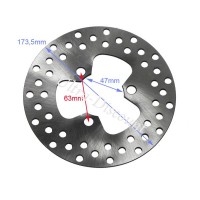 Paire de disques avant Quad Shineray 300cc STE Bilder 1