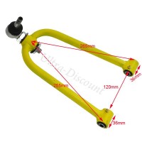 Bras de suspension supèrieur gauche quad Bashan BS200S-7 (jaune) Bilder 1
