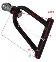 Bras de suspension supèrieur gauche quad Bashan 200cc (BS200S-3) Bilder 1 Bras de suspension supèrieur gauche quad Bashan 200cc (BS200S-3) Bilder 1