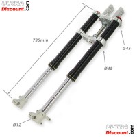 Fourche dirt bike complète ( 735 mm ) Bilder 1