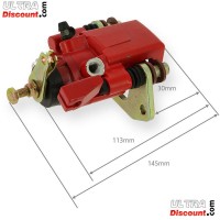 Etrier de frein arrière Quad Shineray 250cc St-9E (Noir) Bilder 3