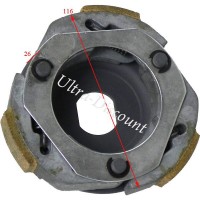 Machoires pour embrayage Scooter Jonway 125cc Bilder 1