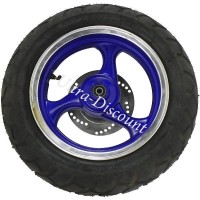 Roue Avant Scooter Chinois 50 ~ 125cc ( bleu - type 1 ) Bilder 1