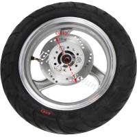 Roue Avant Scooter Chinois 50 ~ 125cc ( Alu - type 2 ) Bilder 1 Roue Avant Scooter Chinois 50 ~ 125cc ( Alu - type 2 ) Bilder 1