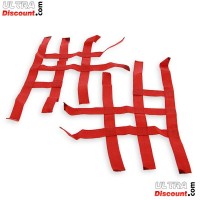 Paire de Filets de Marche Pieds rouges pour Shineray 300cc Bilder 1 Paire de Filets de Marche Pieds rouges pour Shineray 300cc Bilder 1