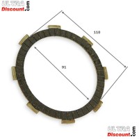 Disque de friction d'embrayage Quad BASHAN BS250S-11B Bilder 1