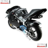 Pocket Bike 49cc noir avec optique avant Bilder 4