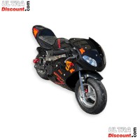 Pocket Bike 49cc noir avec optique avant Bilder 1 Pocket Bike 49cc noir avec optique avant Bilder 1