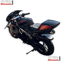 Pocket Bike 49cc noir avec optique avant Bilder 3 Pocket Bike 49cc noir avec optique avant Bilder 3