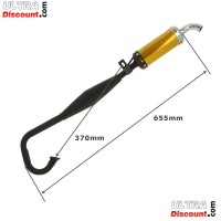 Pot Tuning pour Pocket Supermotard Bleu (Type 1) Bilder 2 Pot Tuning pour Pocket Supermotard Bleu (Type 1) Bilder 2