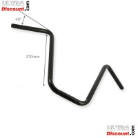 Guidon Citycoco (Noir) 310mm Bilder 1 Guidon Citycoco (Noir) 310mm Bilder 1