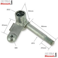 Fusée avant gauche pour Go-Kart Bilder 1 Fusée avant gauche pour Go-Kart Bilder 1