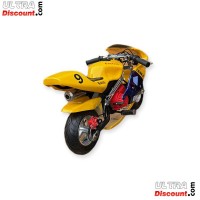 Pocket Bike 49cc Haute Qualité Jaune et Bleu Bilder 1 Pocket Bike 49cc Haute Qualité Jaune et Bleu Bilder 1