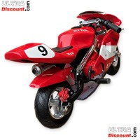 Pocket Bike 49cc Haute Qualité Rouge et blanc Bilder 1 Pocket Bike 49cc Haute Qualité Rouge et blanc Bilder 1