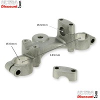 Té de fourche supérieur 165mm pour Scooter Citycoco Bilder 1 Té de fourche supérieur 165mm pour Scooter Citycoco Bilder 1