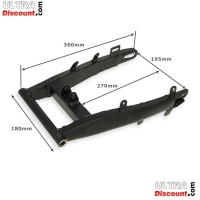 Bras oscillant pour Super Pocket Replique YZF R1 (Noir) Bilder 1