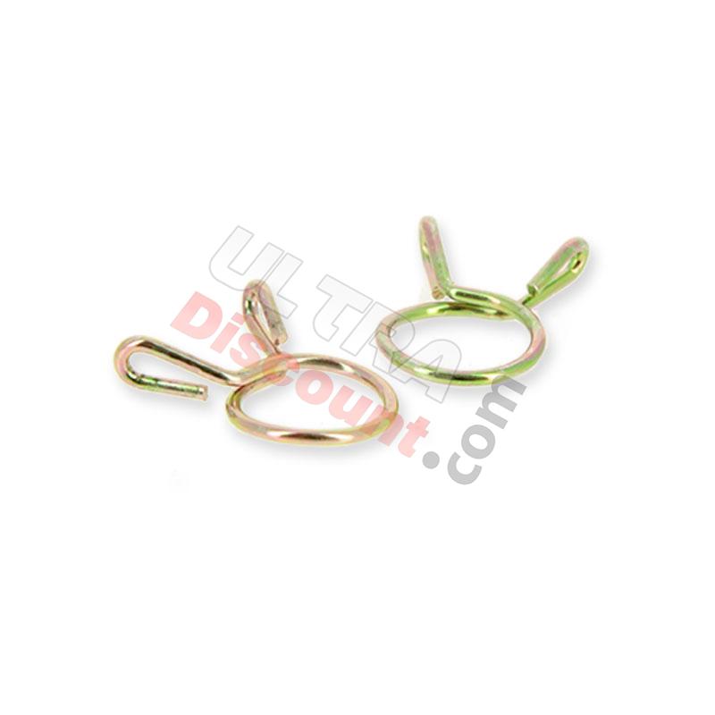 Lot de 2 colliers 8mm pour durite de Quad Bashan 200cc (BS200S-7), Bashan 200cc BS200S7