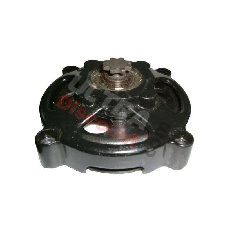 Cloche d'embrayage pocket bike ZPF + pignon de 6 dents, Pièces Racing pocket ZPF