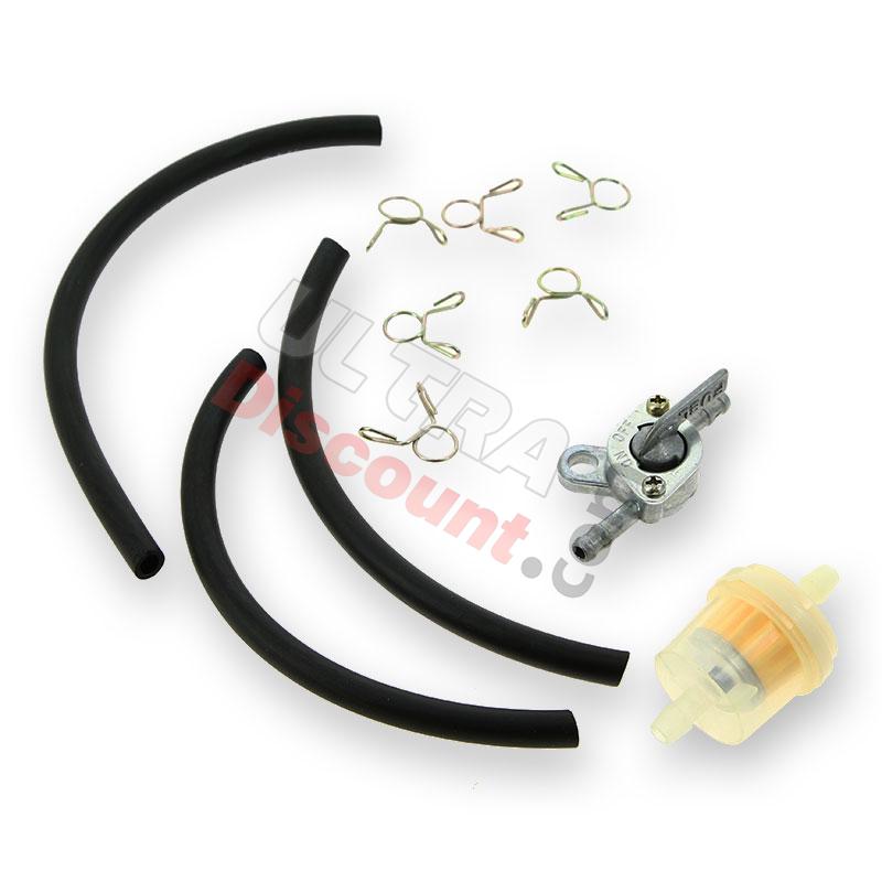 Robinet d'essence pour Dirt Bike + filtre Type 3, Pieces Dirt Bike Robinet d'essence pour Dirt Bike + filtre Type 3, Pieces Dirt Bike